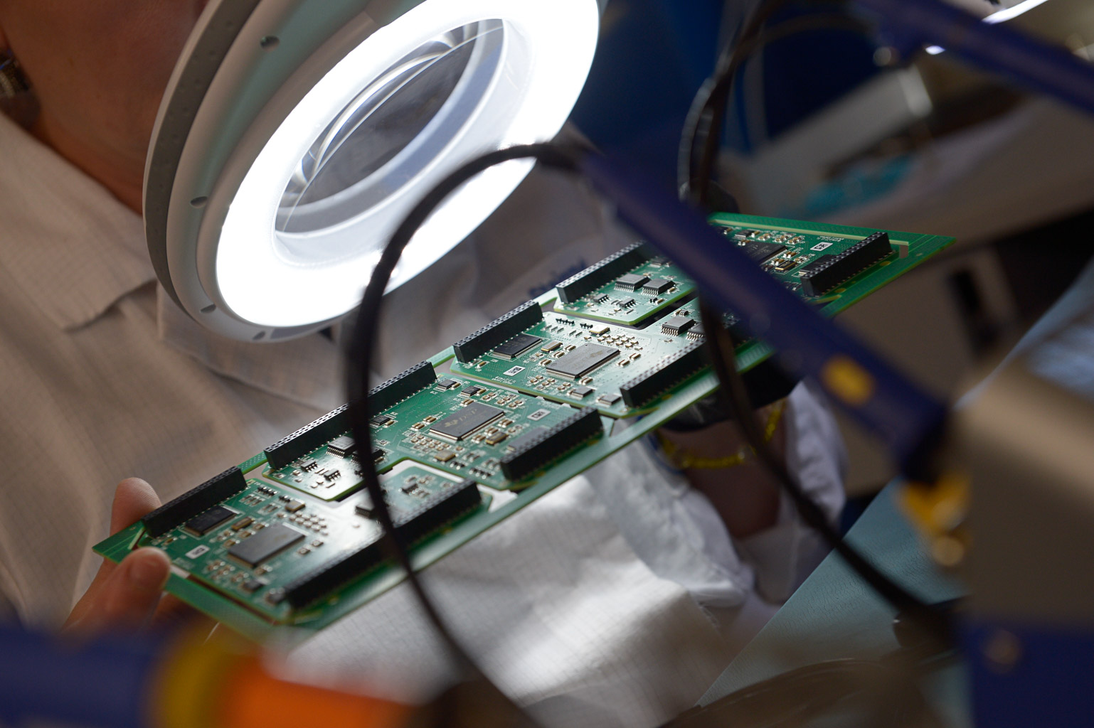 Manual revision of an assembled printed circuit board