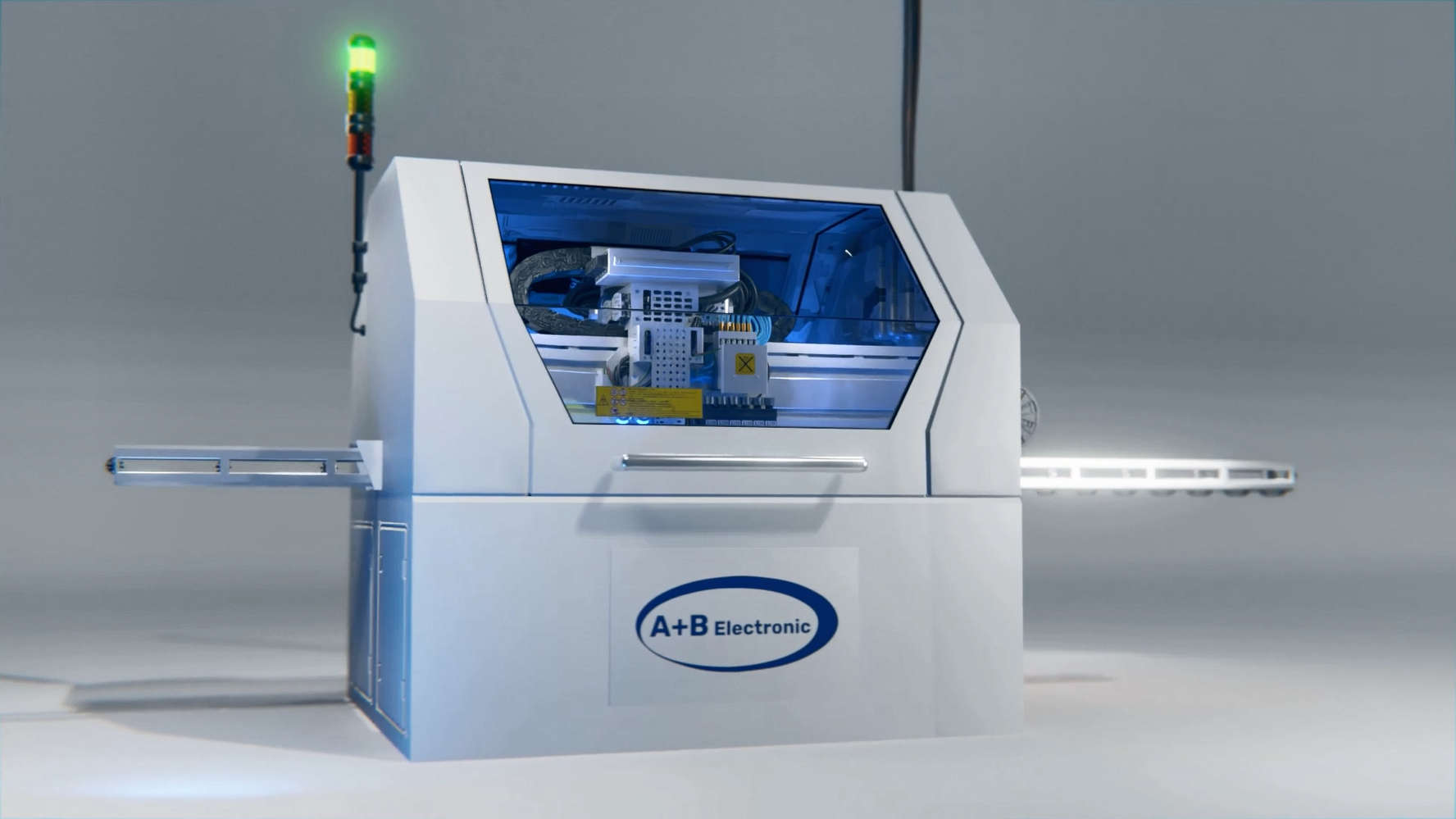 Eine Maschine von A+B Electronic